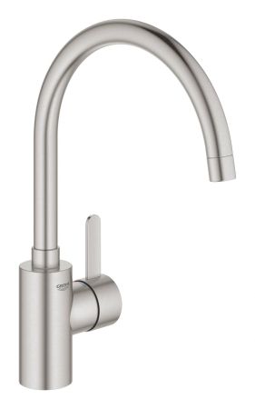 Смеситель для кухни GROHE Eurosmart Cosmopolitan, высокий излив, суперсталь (32843DC2), артикул 32843DC2