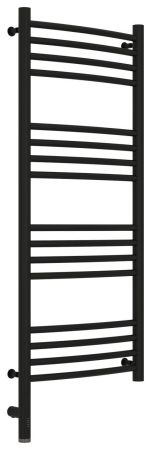 Полотенцесушитель, Сунержа, Богема 3.0, электрический, ширина, мм-432, глубина, мм-88, высота, мм-1000, подключение-слева, электрокомплект-ТЭН, мощность, Вт-300, материал-нержавеющая сталь, цвет-черный матовый