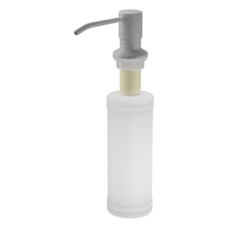 Дозатор для кухонной мойки GranFest 002 "Круглый", серый, артикул 002 серый