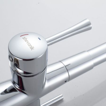 Смеситель для кухни с подключением фильтра Shevanik S528, хром, артикул S528