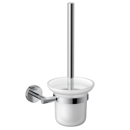 Ёршик для унитаза Lemark BELUGA подвесной, сталь, стекло, хром (LMA-8021S-C), артикул LMA-8021S-C