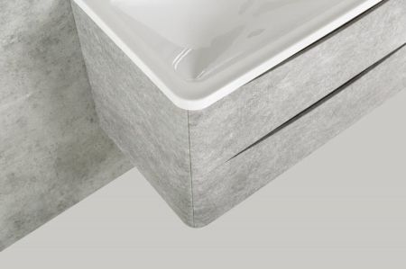 Тумба под раковину BelBagno ACQUA-1000-2C-SO-CVG подвесная Cemento Verona Grigio, артикул ACQUA-1000-2C-SO-CVG