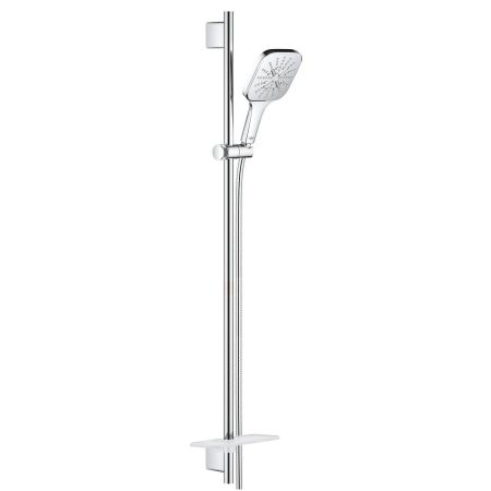 Душевой гарнитур GROHE Rainshower SmartActive 130 Cube, 3 вида струй, хром (26587000), артикул 26587000