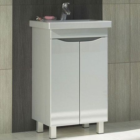 Тумба под раковину Vigo Minor 50 Белая, артикул Minor-0-500(Тигода)