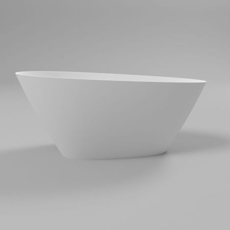 Ванна WHITECROSS Spinel C 150x70 (белый мат) иск. камень, артикул 0211.150070.200