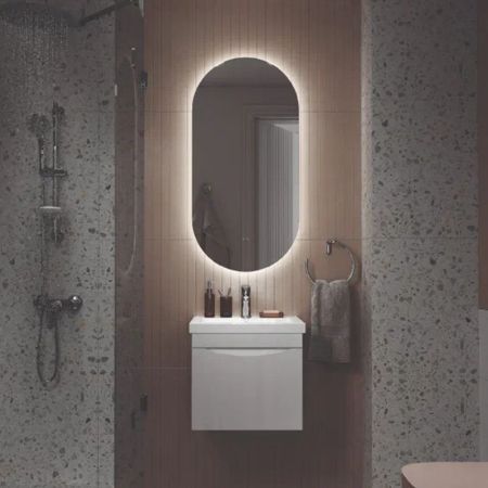 Тумба под раковину подвесная Velvex Vizo tp.VIZ.COM.50.1Y, 50 см, артикул tp.VIZ.COM.50.1Y