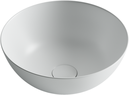 Умывальник чаша накладная круглая (цвет Белый Матовый) Element 358*358*155мм CN6003, артикул CN6003