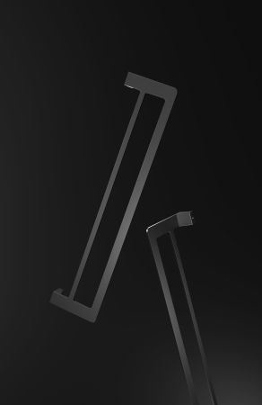 Полотенцедержатель двойной WONZON & WOGHAND, Черный матовый (WW-V2102-MB)