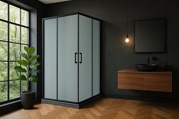 Душевой уголок Royal Bath RB HPD-C-BL 70х70х200 (матовое)