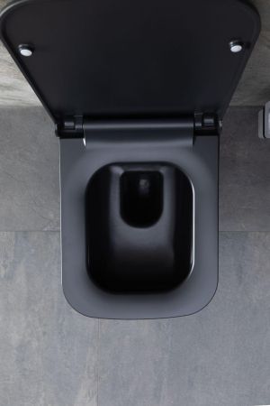 Чаша подвесного унитаза Allen Brau Infinity 4.21011.31 черный матовый, артикул 4.21011.31