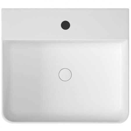 Раковина Owl 1975 Vinkel 46 OWLB191001 Белая глянцевая с донным клапаном, артикул OWLB191001