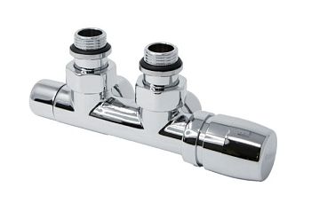 Cordivari, клапан "Kristal" для моделей Babyla/Kelly без терм. головки для м/п труб, цвет хром