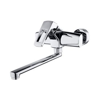 Смеситель для кухни настенный G.Lauf LEF12-A232, хром