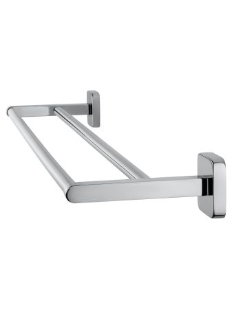Полотенцедержатель двойной WONZON & WOGHAND STILL, Хром (WW-6611), артикул WW-6611