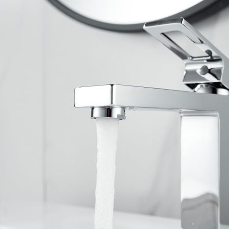 Смеситель для раковины Raffine F0196, хром