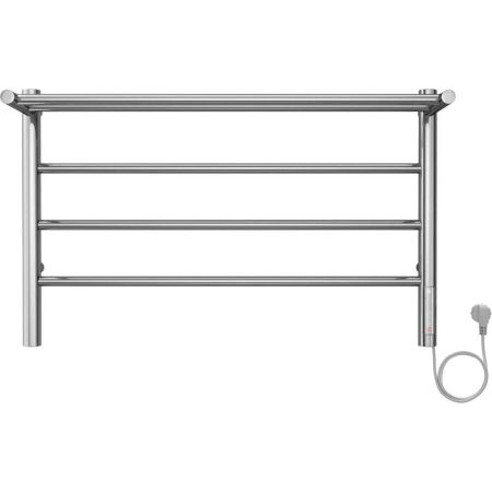 Полотенцесушитель электрический с полкой Terminus Аврора П4 70х45, артикул 4670078554611