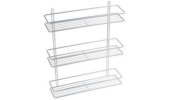 Полка Fixsen прямая трехтажная цвет серый (FX-730-3)