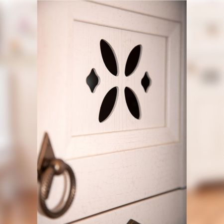 Комплект мебели для ванной Бриклаер КАНТРИ 80KP, бежевый, артикул КАНТРИ 80KP