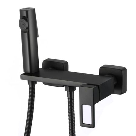 Гигиенический душ со смесителем Savol S-FXQ013H, черный, артикул S-FXQ013H