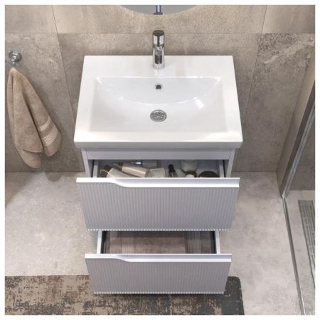 Тумба с раковиной напольная VIGO Neo 327-com, 60 см, артикул 327-com