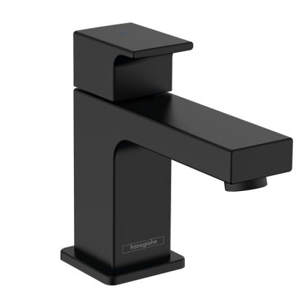 HG Vernis Shape 70 Кран для холодной воды, без сливного набора, матовый черный