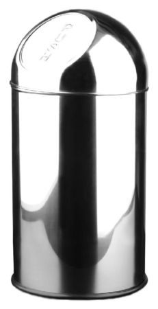 Ведро для мусора Nofer 10 14114.B хром, глянцевое