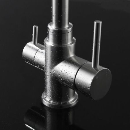 Смеситель для кухни BelBagno Nova BB-LAM15A-IN Сатин