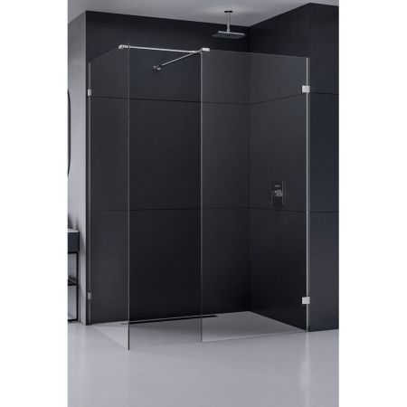 Душевое ограждение NEW TRENDY EVENTA walk-in 140x80x200 EXK-0231 (хром), артикул EXK-0231