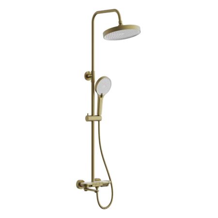 Душевая система BELZ B25713-5, брашированное золото