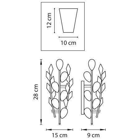 Бра Isabelle Lightstar 791612, артикул 791612