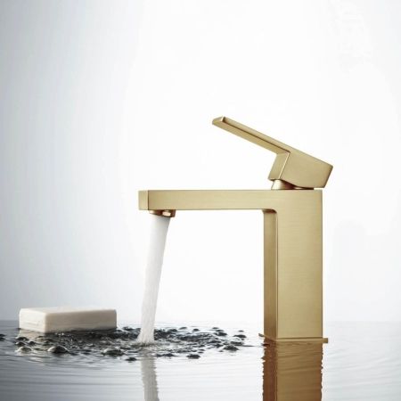 Смеситель для раковины Timo Selene 2061/17F Золото матовое, артикул 2061/17F