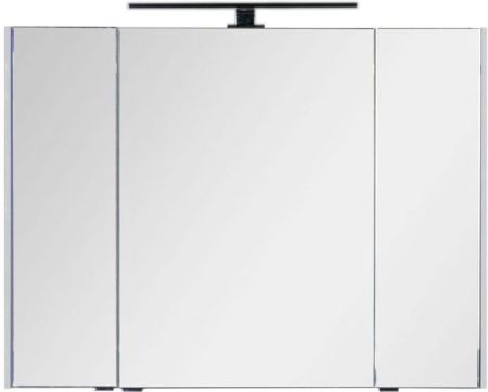 Зеркальный шкаф Aquanet Латина 100 белый, артикул 00179636