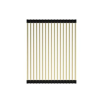 Ролл-матт универсальный Lemark для моек с глубиной чаши до 420 мм цвет: светлое золото (9958168)