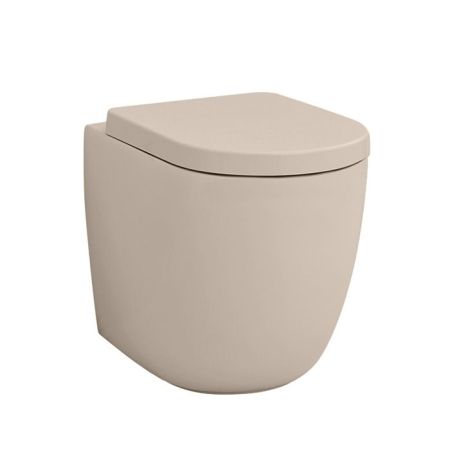 Artceram FILE 2.0 Унитаз напольный 53х37хh42см, безободковый, слив универсальный, с крепежом, цвет: matera