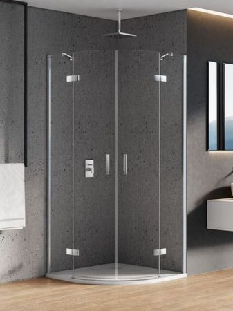 Душевое ограждение NEW TRENDY NEW MERANA 90x90x195 K-0331 (хром), артикул K-0331