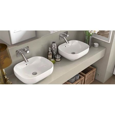 Раковина Sanindusa Sanibold 48 137300004 Белая, артикул 137300004