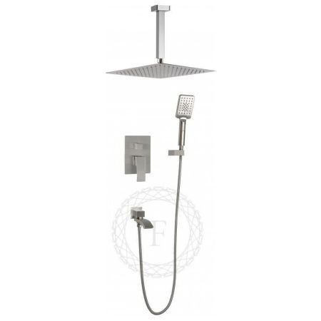 Душевая система встраиваемая FILARETE Waterfall FL1012NK, никель