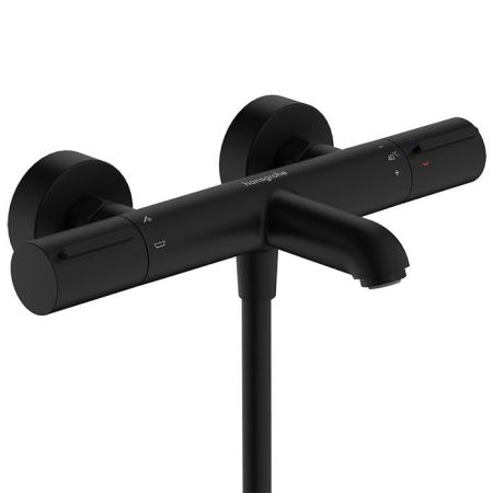 HG Ecostat Element Термостат для ванны, внешнего монтажа, матовый черный, артикул 13347670