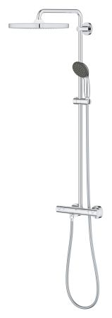 Душевая система GROHE Vitalio Start 250 CUBE с термостатом, хром (26697000)