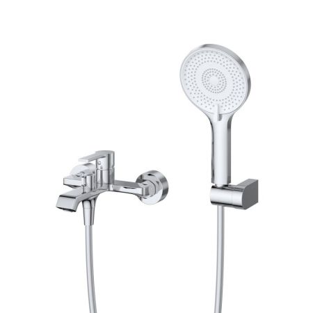 AURORA Комплект смесителей для ванной - смеситель для ванны и смеситель для раковины, артикул AURORA-VASM/LVM-CRM