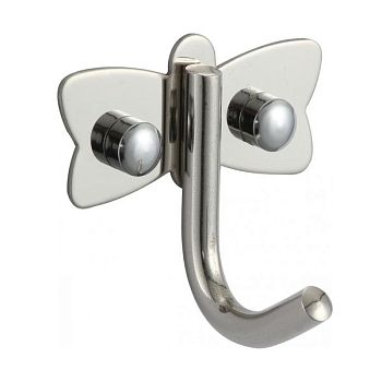 Крючок для ванной комнаты Savol S-00101A, хром