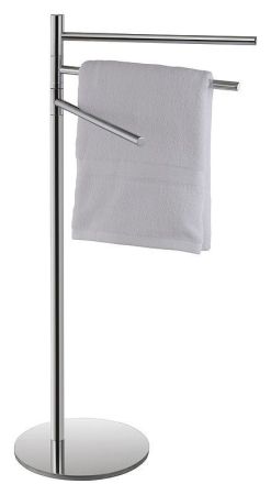 Стойка OMEGA с тройным поворотным держателем для полотенец хром 370*850*250мм, артикул 104836032