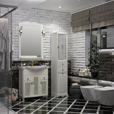 Мебель для ванной Тибет 75 Opadiris Слоновая кость, артикул 