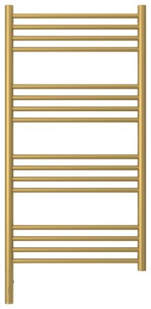 Полотенцесушитель электрический "БОГЕМА 3.0" прямая 1000х500 / МЭМ левый (Матовое золото), артикул 032-5804-1050