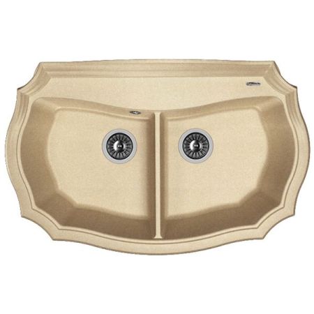 Кухонная мойка Florentina Эмилия 870 20.365.F0870 Антрацит, артикул 20.365.F0870.302