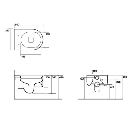 Kerasan Flo унитаз подвесной, цвет белый, артикул 311501