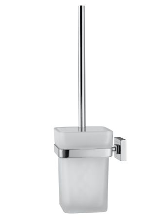 Туалетный ершик в комплекте WONZON & WOGHAND FLAT, Хром (WW-9729), артикул WW-9729