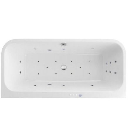 Ванна EXCELLENT Arana 180x85 "ULTRA" (хром), артикул WAEX.ARA18.ULTRA.CR