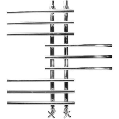 Водяной полотенцесушитель Ника Bamboo ЛБ5 80x70 Хром