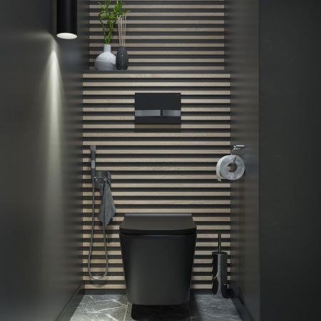 Клавиша смыва IDDIS чёрная Unifix 006 (UNI06BCi77), артикул UNI06BCi77